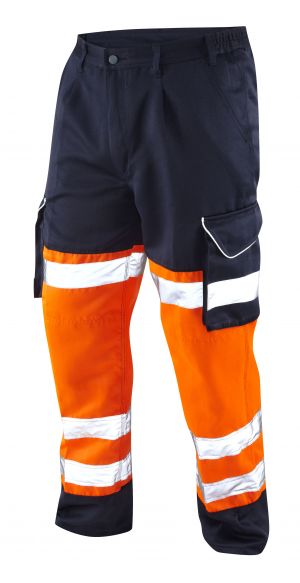 Reflective Workwear Cargo Trousers